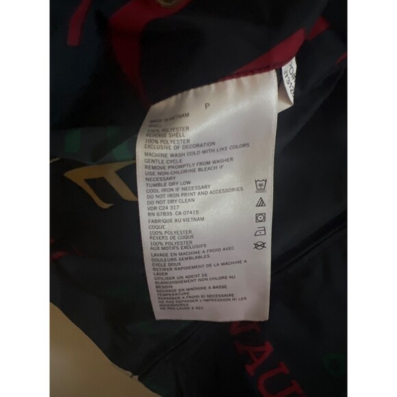 Nautica Blue Water Challenge Vintage 90’s Reversible Jacket Full Zip Size small - Picture 4 of 12